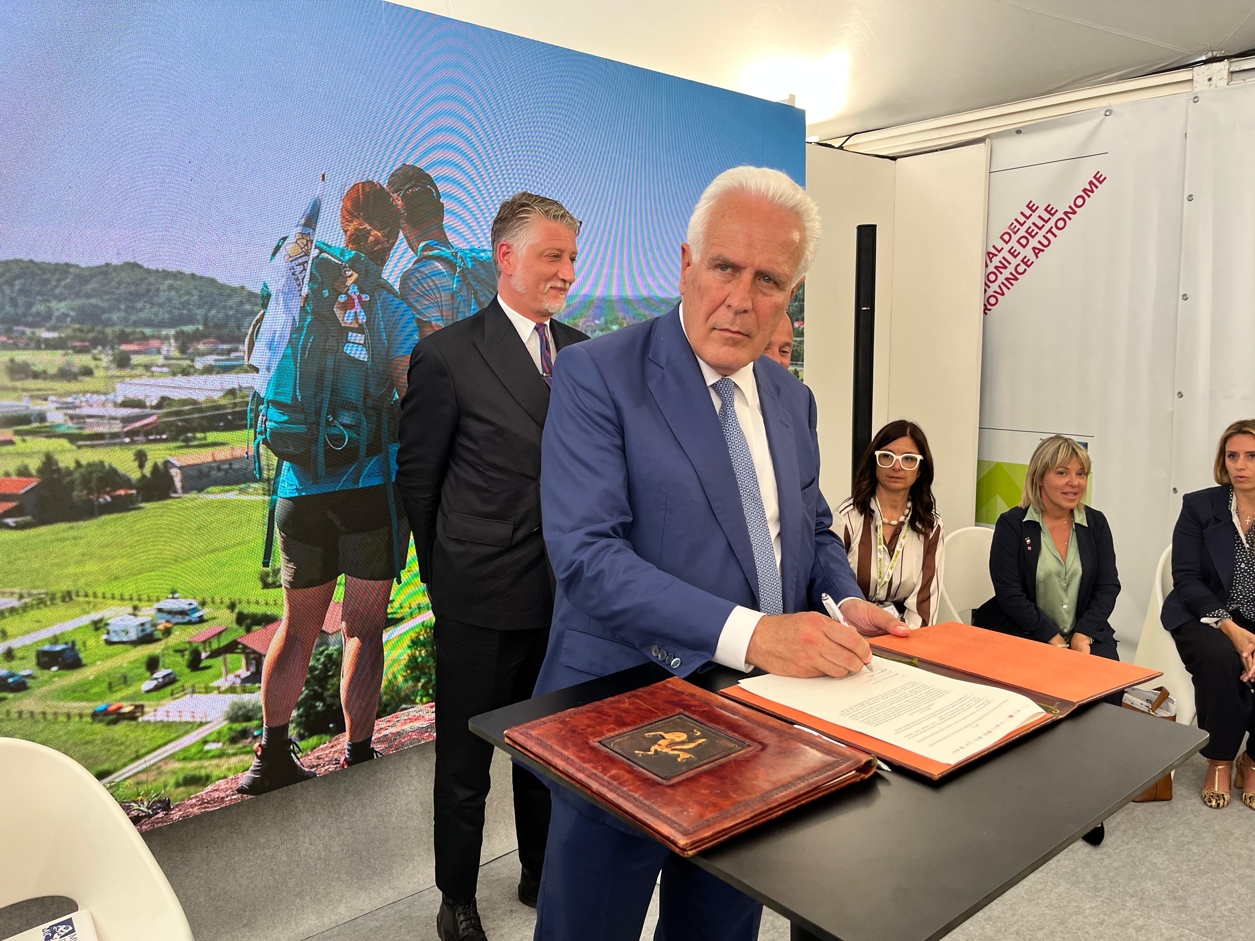 Immagine Via Francigena patrimonio Unesco: Giani: “Toscana capofila in percorso riconoscimento”